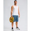 image:imageG Gradual Mens Athletic Shorts with Pockets 9  11 Long Basketball Shorts Lightweight Quick Dry Gym Workout Shorts for MenDusty Blue