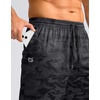 image:imageG Gradual Mens Athletic Shorts with Pockets 9  11 Long Basketball Shorts Lightweight Quick Dry Gym Workout Shorts for MenGray Camo