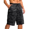 image:imageG Gradual Mens Athletic Shorts with Pockets 9  11 Long Basketball Shorts Lightweight Quick Dry Gym Workout Shorts for MenGray Camo