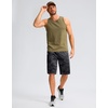 image:imageG Gradual Mens Athletic Shorts with Pockets 9  11 Long Basketball Shorts Lightweight Quick Dry Gym Workout Shorts for MenGray Camo
