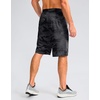 image:imageG Gradual Mens Athletic Shorts with Pockets 9  11 Long Basketball Shorts Lightweight Quick Dry Gym Workout Shorts for MenGray Camo