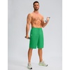image:imageG Gradual Mens Athletic Shorts with Pockets 9  11 Long Basketball Shorts Lightweight Quick Dry Gym Workout Shorts for MenGreen