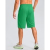 image:imageG Gradual Mens Athletic Shorts with Pockets 9  11 Long Basketball Shorts Lightweight Quick Dry Gym Workout Shorts for MenGreen
