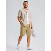 image:imageG Gradual Mens Athletic Shorts with Pockets 9  11 Long Basketball Shorts Lightweight Quick Dry Gym Workout Shorts for MenKhaki