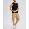 image:imageG Gradual Mens Athletic Shorts with Pockets 9  11 Long Basketball Shorts Lightweight Quick Dry Gym Workout Shorts for MenKhaki