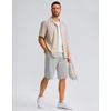 image:imageG Gradual Mens Athletic Shorts with Pockets 9  11 Long Basketball Shorts Lightweight Quick Dry Gym Workout Shorts for MenLight Gray