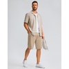 image:imageG Gradual Mens Athletic Shorts with Pockets 9  11 Long Basketball Shorts Lightweight Quick Dry Gym Workout Shorts for MenLight Khaki