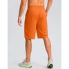 image:imageG Gradual Mens Athletic Shorts with Pockets 9  11 Long Basketball Shorts Lightweight Quick Dry Gym Workout Shorts for MenOrange