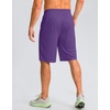 image:imageG Gradual Mens Athletic Shorts with Pockets 9  11 Long Basketball Shorts Lightweight Quick Dry Gym Workout Shorts for MenPurple