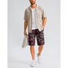 image:imageG Gradual Mens Athletic Shorts with Pockets 9  11 Long Basketball Shorts Lightweight Quick Dry Gym Workout Shorts for MenRed Camo