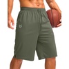 image:imageG Gradual Mens Athletic Shorts with Pockets 9  11 Long Basketball Shorts Lightweight Quick Dry Gym Workout Shorts for MenSage