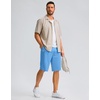 image:imageG Gradual Mens Athletic Shorts with Pockets 9  11 Long Basketball Shorts Lightweight Quick Dry Gym Workout Shorts for MenSky Blue