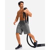 image:imageG Gradual Mens Athletic Shorts with Pockets 9  11 Long Basketball Shorts Lightweight Quick Dry Gym Workout Shorts for MenSteel