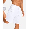 image:imageG Gradual Mens Athletic Shorts with Pockets 9  11 Long Basketball Shorts Lightweight Quick Dry Gym Workout Shorts for MenWhite