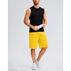 image:imageG Gradual Mens Athletic Shorts with Pockets 9  11 Long Basketball Shorts Lightweight Quick Dry Gym Workout Shorts for MenYellow