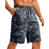 image:imageG Gradual Mens Athletic Shorts with Pockets 9  11 Long Basketball Shorts Lightweight Quick Dry Gym Workout Shorts for MenBlue Camo