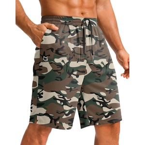 image:imageG Gradual Mens Athletic Shorts with Pockets 9  11 Long Basketball Shorts Lightweight Quick Dry Gym Workout Shorts for MenGreen Camo