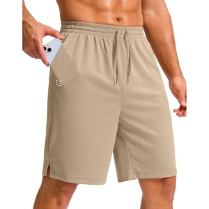 image:imageG Gradual Mens Athletic Shorts with Pockets 9  11 Long Basketball Shorts Lightweight Quick Dry Gym Workout Shorts for MenLight Khaki