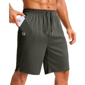 image:imageG Gradual Mens Athletic Shorts with Pockets 9  11 Long Basketball Shorts Lightweight Quick Dry Gym Workout Shorts for MenOlive