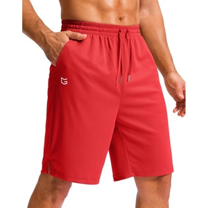 image:imageG Gradual Mens Athletic Shorts with Pockets 9  11 Long Basketball Shorts Lightweight Quick Dry Gym Workout Shorts for MenRed