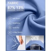 image:imageG Gradual Bermuda Shorts for Women with Pockets 10 Knee Length Womens High Waisted Long Shorts for Walking Athletic WorkoutHaze Blue