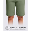 image:imageG Gradual Bermuda Shorts for Women with Pockets 10 Knee Length Womens High Waisted Long Shorts for Walking Athletic WorkoutOlive Green