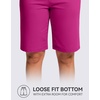 image:imageG Gradual Bermuda Shorts for Women with Pockets 10 Knee Length Womens High Waisted Long Shorts for Walking Athletic WorkoutRose Pink