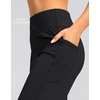 image:imageG Gradual Bermuda Shorts for Women with Pockets 12 Knee Length Womens High Waisted Stretch Long Shorts Walking CasualBlack