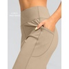 image:imageG Gradual Bermuda Shorts for Women with Pockets 12 Knee Length Womens High Waisted Stretch Long Shorts Walking CasualKhaki