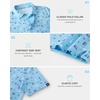 image:imageG Gradual Boys Golf Shirts Performance Short Sleeve Print Polo Collared Lightweight Soft Youth Kids Shirt for Dress CasualGolf Collection