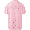 image:imageG Gradual Boys Golf Shirts Performance Short Sleeve Print Polo Collared Lightweight Soft Youth Kids Shirt for Dress CasualRed Shark