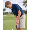 image:imageG Gradual Boys Golf Shirts Performance Short Sleeve Print Polo Collared Lightweight Soft Youth Kids Shirt for Dress CasualTibetan Seahorse