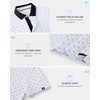 image:imageG Gradual Boys Golf Shirts Performance Short Sleeve Print Polo Collared Lightweight Soft Youth Kids Shirt for Dress CasualWhite Golf Clubs