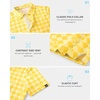image:imageG Gradual Boys Golf Shirts Performance Short Sleeve Print Polo Collared Lightweight Soft Youth Kids Shirt for Dress CasualYellow Racket