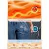 image:imageG Gradual Fleece Lined Pants Women 27529 Golf Pants 3 Pockets Water Resistant Warm Sweatpants for Cold WeatherDark Blue