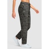 image:imageG Gradual Fleece Lined Pants Women 27529 Golf Pants 3 Pockets Water Resistant Warm Sweatpants for Cold WeatherGreen Camo