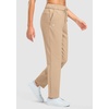 image:imageG Gradual Fleece Lined Pants Women 27529 Golf Pants 3 Pockets Water Resistant Warm Sweatpants for Cold WeatherLight Khaki