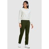 image:imageG Gradual Fleece Lined Pants Women 27529 Golf Pants 3 Pockets Water Resistant Warm Sweatpants for Cold WeatherOlive Green