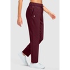 image:imageG Gradual Fleece Lined Pants Women 27529 Golf Pants 3 Pockets Water Resistant Warm Sweatpants for Cold WeatherWine