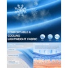 image:imageG Gradual Mens Cooling Running Shirts Moisture Wicking Breathable Workout TShirt UPF 50 Ice Performance Tee for AthleticAzure