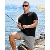 image:imageG Gradual Mens Cooling Running Shirts Moisture Wicking Breathable Workout TShirt UPF 50 Ice Performance Tee for AthleticBlack