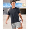 image:imageG Gradual Mens Cooling Running Shirts Moisture Wicking Breathable Workout TShirt UPF 50 Ice Performance Tee for AthleticDark Grey