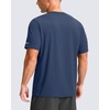 image:imageG Gradual Mens Cooling Running Shirts Moisture Wicking Breathable Workout TShirt UPF 50 Ice Performance Tee for AthleticDusty Blue