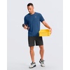image:imageG Gradual Mens Cooling Running Shirts Moisture Wicking Breathable Workout TShirt UPF 50 Ice Performance Tee for AthleticIndigo Blue
