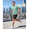 image:imageG Gradual Mens Cooling Running Shirts Moisture Wicking Breathable Workout TShirt UPF 50 Ice Performance Tee for AthleticJasmine Green