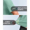 image:imageG Gradual Mens Cooling Running Shirts Moisture Wicking Breathable Workout TShirt UPF 50 Ice Performance Tee for AthleticJasmine Green
