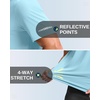 image:imageG Gradual Mens Cooling Running Shirts Moisture Wicking Breathable Workout TShirt UPF 50 Ice Performance Tee for AthleticLight Blue