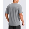 image:imageG Gradual Mens Cooling Running Shirts Moisture Wicking Breathable Workout TShirt UPF 50 Ice Performance Tee for AthleticLight Grey