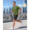 image:imageG Gradual Mens Cooling Running Shirts Moisture Wicking Breathable Workout TShirt UPF 50 Ice Performance Tee for AthleticMilitary Green
