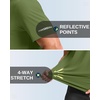 image:imageG Gradual Mens Cooling Running Shirts Moisture Wicking Breathable Workout TShirt UPF 50 Ice Performance Tee for AthleticMilitary Green